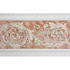 FAIXA-CERAMICA-IMPORTADA-ARABESCO-MARMORIZADA-TERRACOTA-BORDA-RELEVO-201X316
