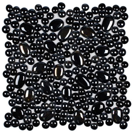 PASTILHA GLASS MOSAIC DL04 DALÍ PRETO 30,5X30,5
