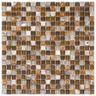 PASTILHA-GLASS-MOSAIC-GS205-GLASS-STONE-MARROM-COM-DESENHO-31X31