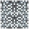 PASTILHA-GLASS-MOSAIC-GS305-GLASS-STONE-PRETA-CRAQUELADA-31X31