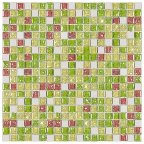PASTILHA-GLASS-MOSAIC-GS307-GLASS-STONE-COLORIDO-31X31 PASTILHA-GLASS-MOSAIC-GS307-GLASS-STONE-COLORIDO-31X31