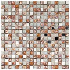 PASTILHA-GLASS-MOSAIC-GS550-GLASS-STONE-BRANCO---LARANJA--31X31