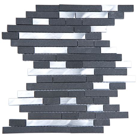 PASTILHA-GLASS-MOSAIC-GST02-GLASS-STONE-GRAFITE-METAL-30X306 PASTILHA-GLASS-MOSAIC-GST02-GLASS-STONE-GRAFITE-METAL-30X306