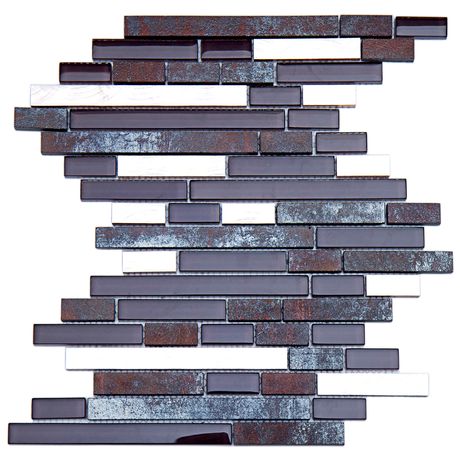 PASTILHA-GLASS-MOSAIC-GST03-GLASS-STONE-COBRE-METAL-30X306 PASTILHA-GLASS-MOSAIC-GST03-GLASS-STONE-COBRE-METAL-30X306
