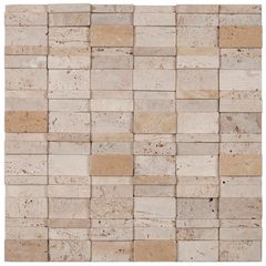 PASTILHA-GLASS-MOSAIC-MR01-MARMORE-TRAVERTINO-POLIDO---MATTE-305X305