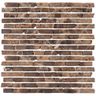 PASTILHA-GLASS-MOSAIC-MR11-MARMORE-MARROM-IMPERADOR-MATTE-305X305