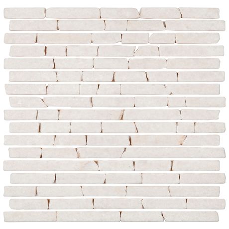 PASTILHA-GLASS-MOSAIC-MR12-MARMORE-BRANCO-ESPECIAL-MATTE-305X305
