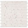 PASTILHA-GLASS-MOSAIC-MR12-MARMORE-BRANCO-ESPECIAL-MATTE-305X305