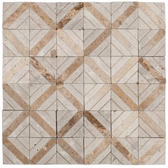 PASTILHA-GLASS-MOSAIC-MR28-MARMORE-TRAVERTINO-305X305