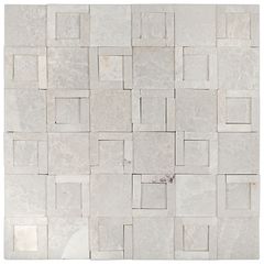 PASTILHA-GLASS-MOSAIC-MR31-MARMORE-BRANCO-ESPECIAL-305X305