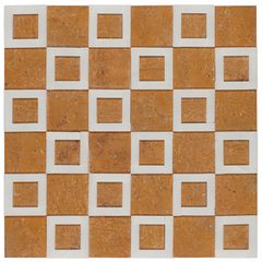 PASTILHA-GLASS-MOSAIC-MR33-MARMORE-BRANCO-ESPECIAL-WOOD-YELLOW-305X305