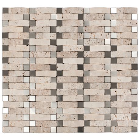 PASTILHA-GLASS-MOSAIC-MR39-MARMORE-TRAVERTINO-ACO-INOX-335X305 PASTILHA-GLASS-MOSAIC-MR39-MARMORE-TRAVERTINO-ACO-INOX-335X305
