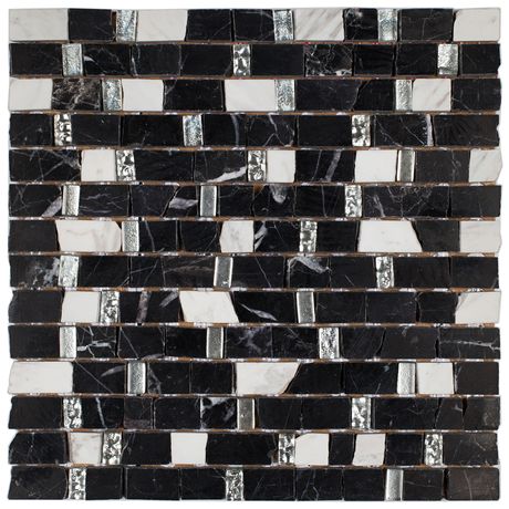 PASTILHA-GLASS-MOSAIC-MR47-MARMORE-NEGRO-MAQUINA-AJAX-VIDRO-305X305