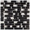 PASTILHA-GLASS-MOSAIC-MR47-MARMORE-NEGRO-MAQUINA-AJAX-VIDRO-305X305