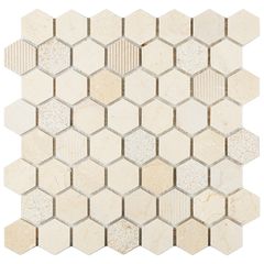 PASTILHA-GLASS-MOSAIC-MR56-MARMORE-CREMA-MARFIL-COM-TEXTURA-ESPECIAL-35X335