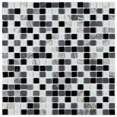 PASTILHA-GLASS-MOSAIC-SMG04-SLIM-PRETO-BRANCO-305X305