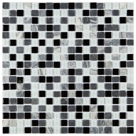 PASTILHA-GLASS-MOSAIC-SMG04-SLIM-PRETO-BRANCO-305X305