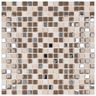PASTILHA-GLASS-MOSAIC-SMG104-SLIM-MARROM-BEGE-COM-INOX-305X305