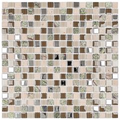 PASTILHA-GLASS-MOSAIC-SMG105-SLIM-VERDE-MARROM-COM-INOX-305X305