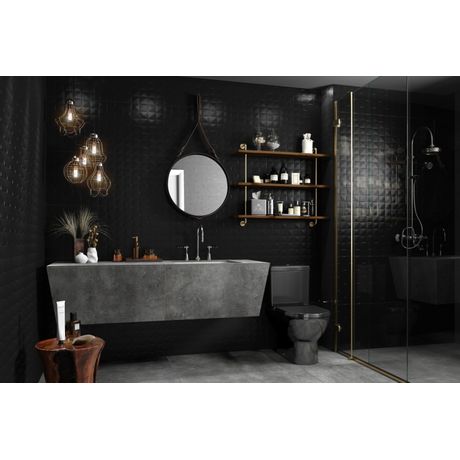 REVESTIMENTO-ITAGRES-ACTUAL-LISBOA-BLACK-HD-ACETINADO-46X93 REVESTIMENTO-ITAGRES-ACTUAL-LISBOA-BLACK-HD-ACETINADO-46X93