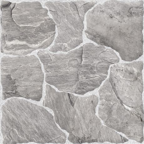 Piso Cerâmico Rox Pietra Pedra Gray Rústico 44x44 Piso Cerâmico Rox Pietra Pedra Gray Rústico 44x44