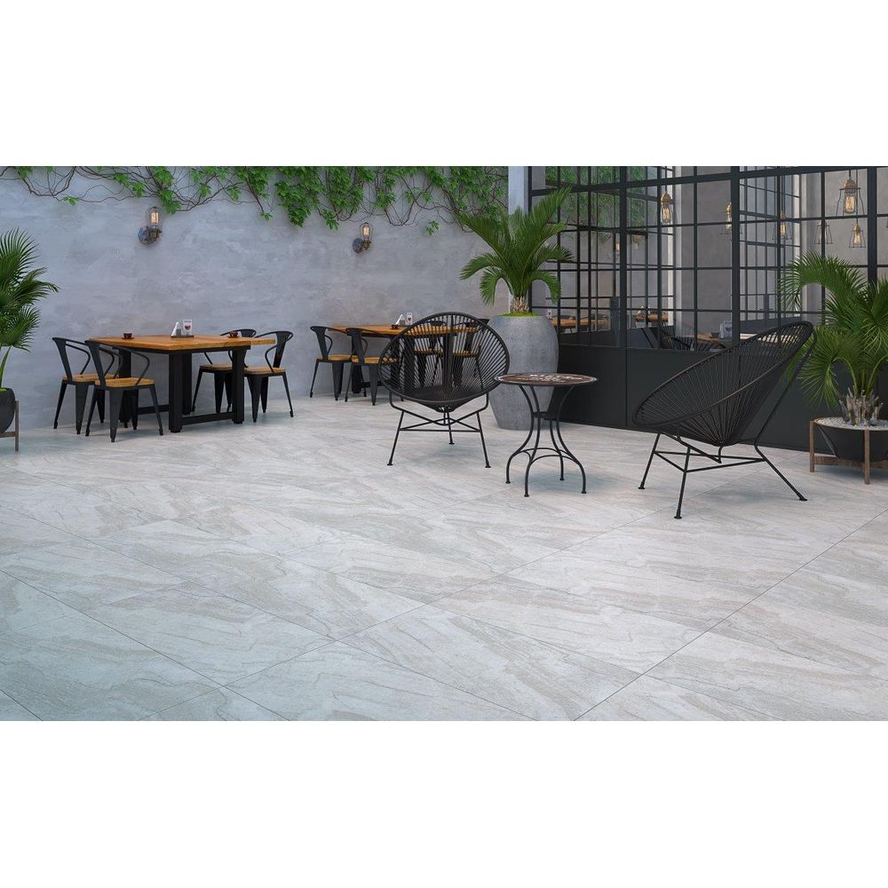 Porcelanato Porto Ferreira Pedras Madrepérola Rústico 52x104