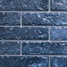 Revestimento-Ceramico-Gail-Vintage-Brick-Azul-Petroleo-Escuro-Flash-240x54x14mm