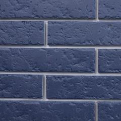 Revestimento-Ceramico-Gail-Vintage-Brick-Azul-Cobalto-Intenso-Porcelanizado-240x54x14mm