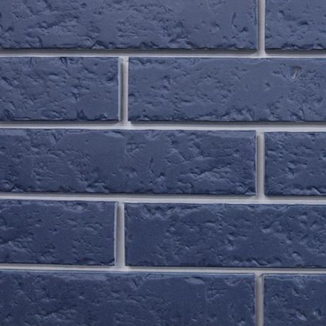 Revestimento-Ceramico-Gail-Vintage-Brick-Azul-Cobalto-Intenso-Porcelanizado-240x54x14mm