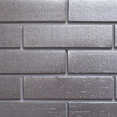 Revestimento-Ceramico-Gail-Vintage-Brick-Skin-Prata-Metalizada-240x54x14mm