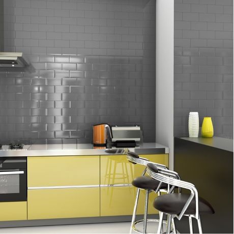 Revestimento-Ceramico-Ceral-Bisotado-Cinza-Brilho-Glossy-10x20 Revestimento-Ceramico-Ceral-Bisotado-Cinza-Brilho-Glossy-10x20