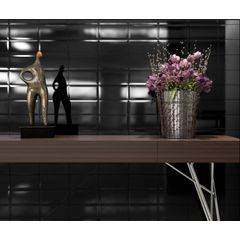Revestimento-Ceramico-Ceral-Bisotado-Preto-Brilho-Glossy-10x20