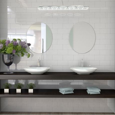 Revestimento-Ceramico-Ceral-Bisotado-Branco-Brilho-Glossy-10x20- Revestimento-Ceramico-Ceral-Bisotado-Branco-Brilho-Glossy-10x20-