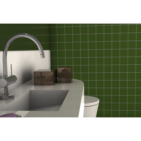 Revestimento-Ceramico-Ceral-Verde-Musgo-Brilho-Glossy-Solto-10x10- Revestimento-Ceramico-Ceral-Verde-Musgo-Brilho-Glossy-Solto-10x10-