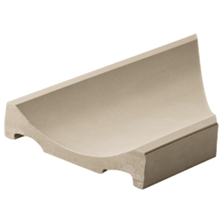 Canaleta-Ceramica-Gail-Kerafloor-Cinza-Claro-240x232x30x11mm Canaleta-Ceramica-Gail-Kerafloor-Cinza-Claro-240x232x30x11mm