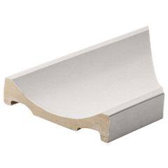 Canaleta-Ceramica-Gail-Kerafloor-Branco-Brilhante-240x232x30x11mm