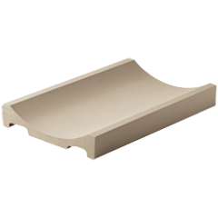 Canaleta-Ceramica-Gail-Kerafloor-Bege-Claro-300x240x30x11mm