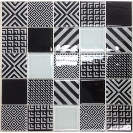 Pastilha-de-Vidro-Van-Gogh-Patchwork-Ladrilho-Nova-York-31x31