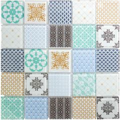 Pastilha-de-Vidro-Van-Gogh-Patchwork-Ladrilho-Saint-Tropez-31x31