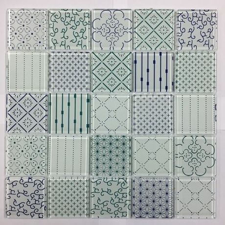 Pastilha-de-Vidro-Van-Gogh-Patchwork-Ladrilho-Caribe-31x31 Pastilha-de-Vidro-Van-Gogh-Patchwork-Ladrilho-Caribe-31x31