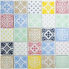 Pastilha-de-Vidro-Van-Gogh-Patchwork-Ladrilho-Barcelona-31x31