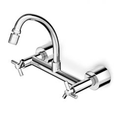 Misturador-de-Parede-para-Cozinha-Bica-Movel-com-Arejador-Articulado-Incepa-Linha-Zip