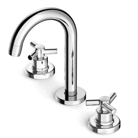 Misturador-de-Mesa-para-Lavatorio-3-Furos-Bica-Alta-com-Valvula-de-Escoamento-Incepa-Linha-Zip