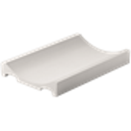 Canaleta-Ceramica-Gail-Kerafloor-Branco-Aspereza-240x150x30x11mm Canaleta-Ceramica-Gail-Kerafloor-Branco-Aspereza-240x150x30x11mm