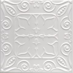 Revestimento-Gabriella-Arabesco-Floral-Branco-AF20-WH-04-Acetinado-20X20