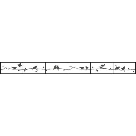 Peca-Decorativa-Gabriella-BIRDS-Birds-Brilhante-75X15 Peca-Decorativa-Gabriella-BIRDS-Birds-Brilhante-75X15