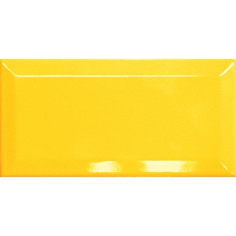 Revestimento-Gabriella-Soft-Bisotado-AM7.5-15BIS-Amarelo-Brilhante-75X15