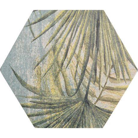 Piso-Ceramico-Gabriella-Hexagonal-Tropicalia-Acetinado-e-Brilhante-17X20