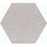 Piso-Ceramico-Gabriella-Hexagonal-Tessuto-Acetinado-17X20