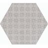 Piso-Ceramico-Gabriella-Hexagonal-Tessuto-Acetinado-17X20